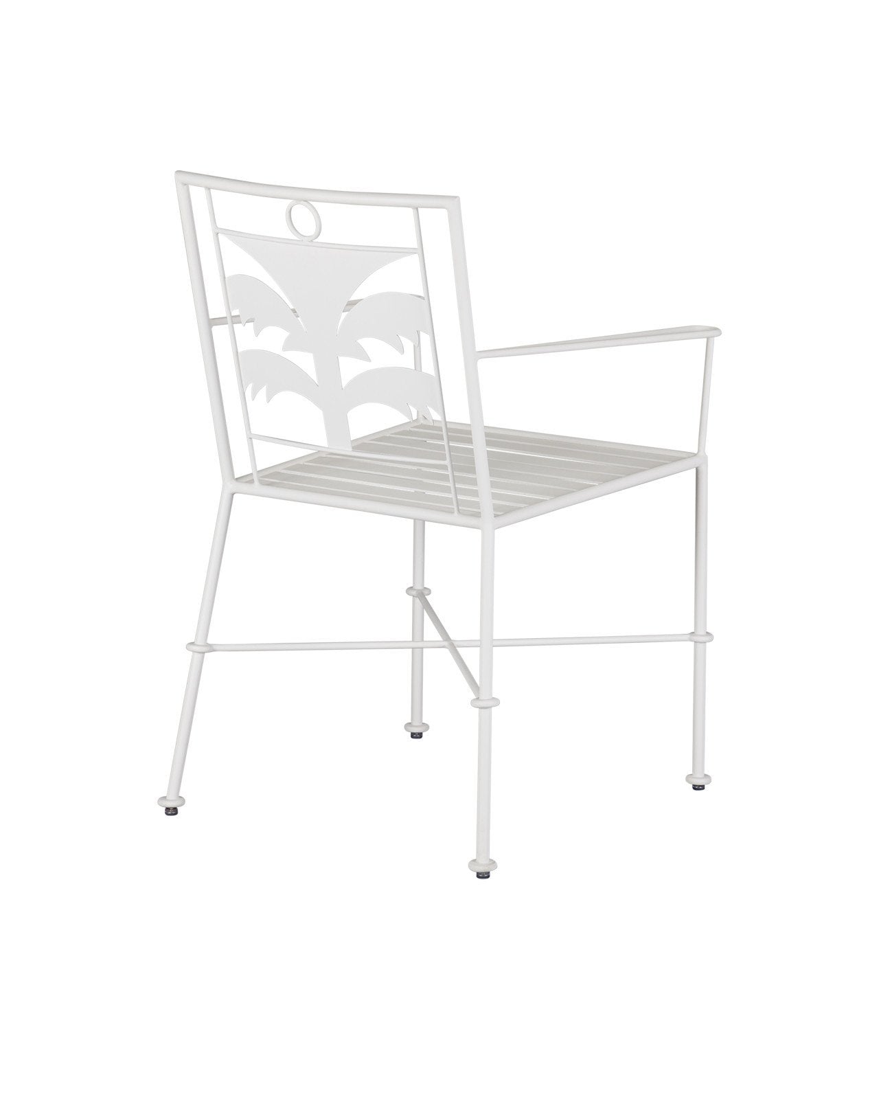 Las Palmas White Armchair